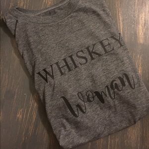Whiskey woman shirt